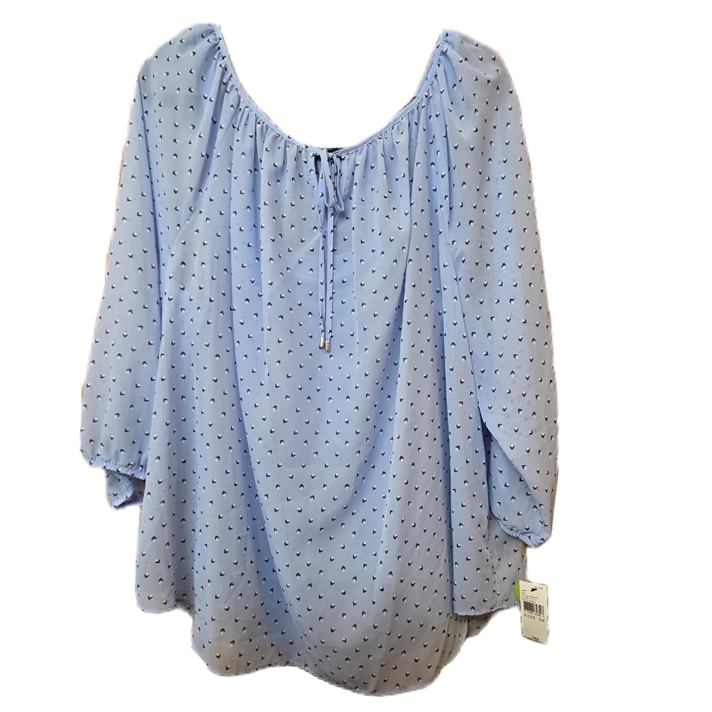 Alyx 3x Light Blue Women's Blouse